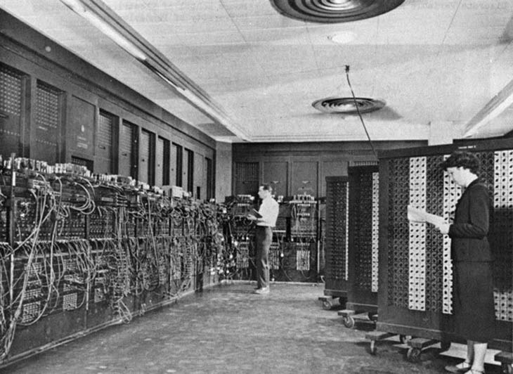 The US-built ENIAC
