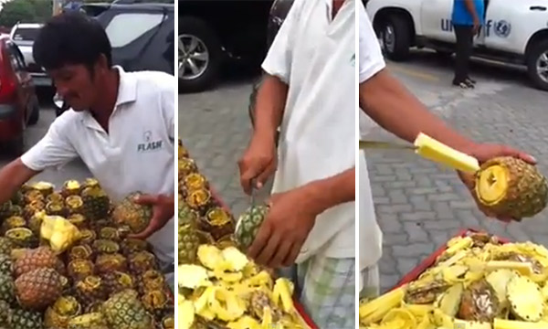 Youve Been Peeling Pineapple Wrong Your Entire Life