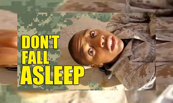 how to fall asleep in 10 seconds military